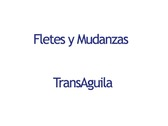 Fletes y Mudanzas TransAguila