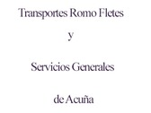 Transportes Romo Fletes y Servicios Generales de Acuña