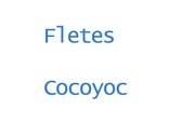 Fletes Cocoyoc