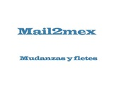 Mail2mex Mudanzas y fletes