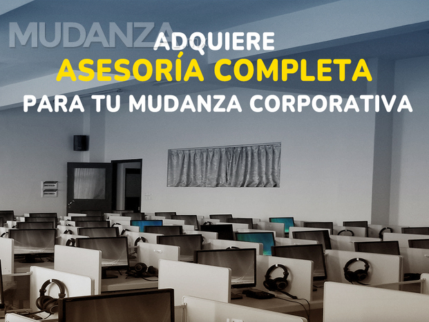 Asesoría para mudanza corporativa.