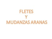 Fletes y Mudanzas Aranas